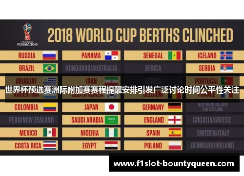 世界杯预选赛洲际附加赛赛程提醒安排引发广泛讨论时间公平性关注