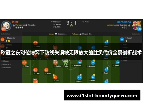 欧冠之夜对位博弈下防线失误被无限放大的胜负代价全景剖析战术